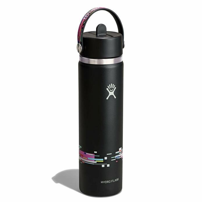 glitch-collection-24-oz-bottle-with-flex-straw-cap-g7 le26-w24-1007-24-oz-wide-flex-straw-cap-glitch-black-angled.jpg