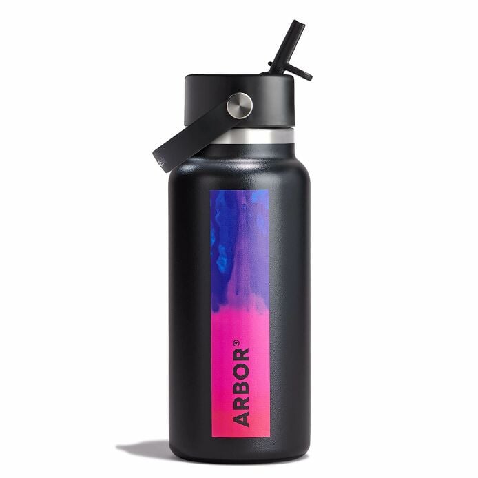 32-oz-wide-mouth-hydro-flask-x-arbor-c2 le26-w32-1008-32-oz-wide-flex-straw-bottle-arbor-rain-straight-back_1.jpg