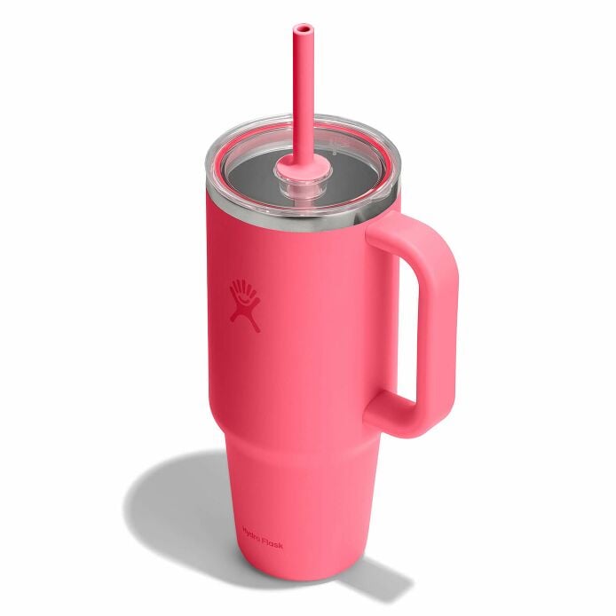40-oz-travel-tumbler-e3 tt40pscc668-40-oz-travel-tumbler-clear-lid-popstar-pink-angledhigh.jpg